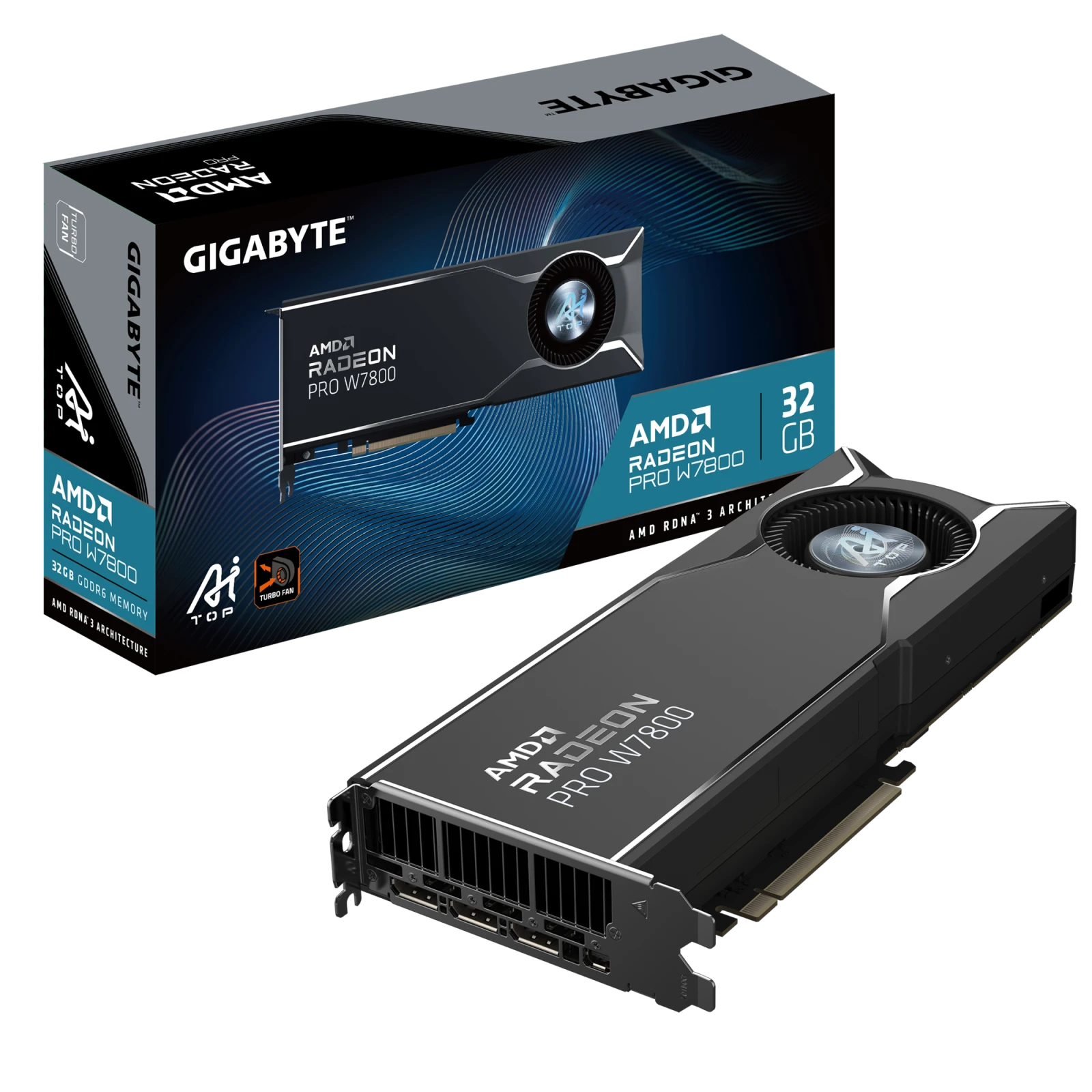 Gigabyte Radeon PRO W7800 AI TOP 32G